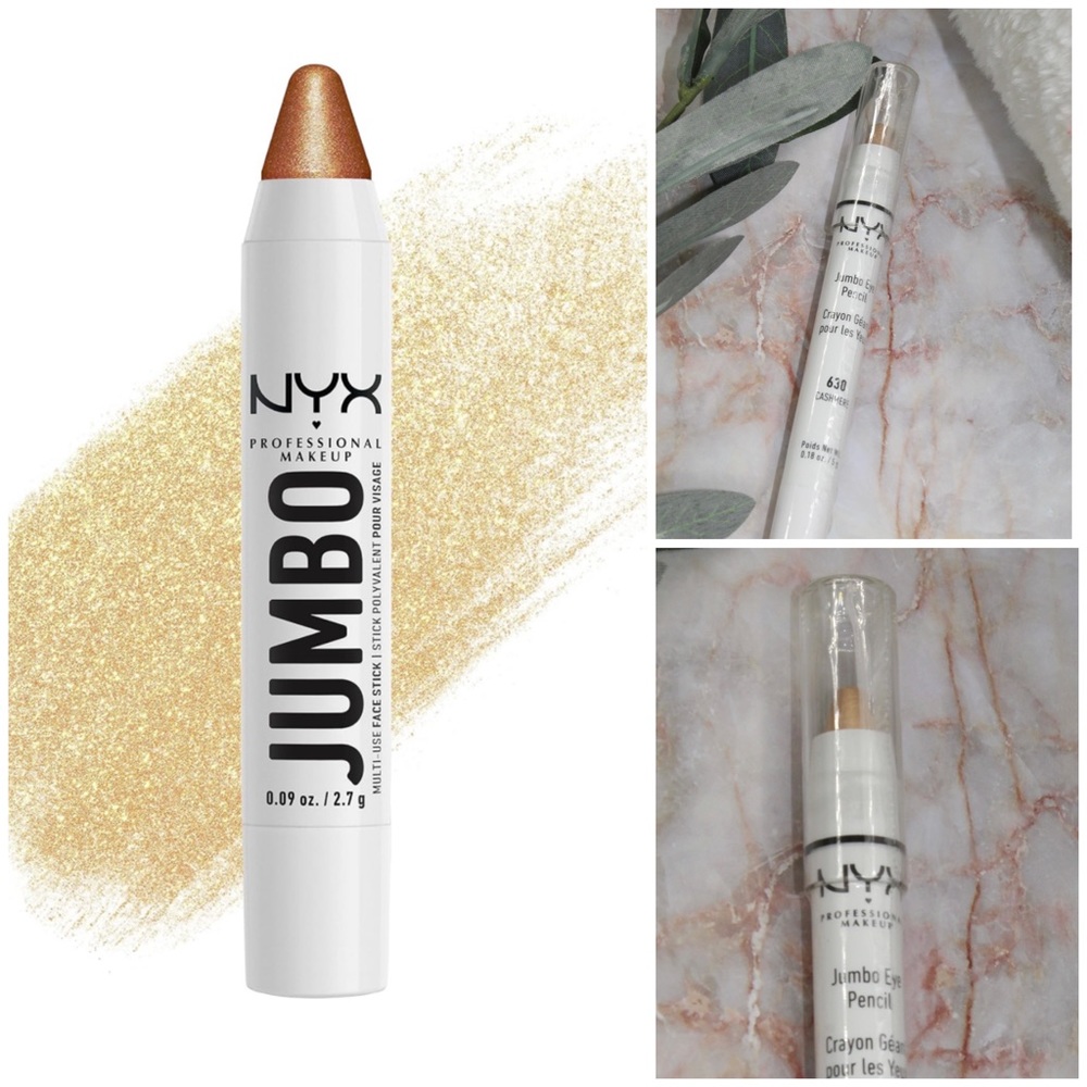 NYX PROFESSIONAL MAKEUP Jumbo Eye Pencil, Jep625 Sparkle  Nude.